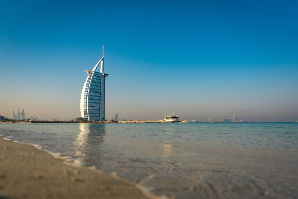 Shoreline in Dubai
